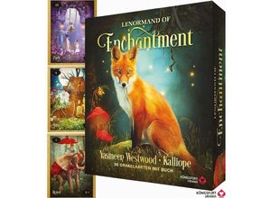 9783868268058 - Lenormand of Enchantment - Zauberhafte Orakelkarten im Fantasy-Style m 1 Buch m 36 Beilage 2 Teile - Kalliope Gebunden