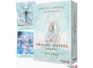 9783868268065 - Healing Waters Orakel - 44 Karten mit Botschaften und Anleitungen m 1 Buch m 44 Beilage 2 Teile - Rebecca Campbell Gebunden