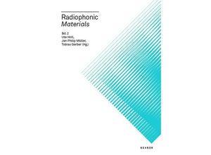 9783868288636 - Radiophonic Materials Kartoniert (TB)