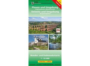 9783868430653 - Plauen und Umgebung - Oelsnitz und Umgebung Karte (im Sinne von Landkarte)