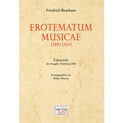 9783868461268 - Erotematum musicae libri duo