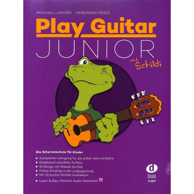 9783868492644 - Play Guitar Junior mit Schildi - Michael Langer Ferdinand Neges Kartoniert (TB)