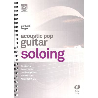 9783868493498 - Acoustic Pop Guitar Soloing Kartoniert (TB)