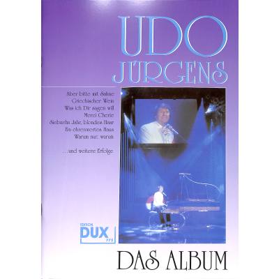 9783868497724 - Udo Jürgens - Das Album Gesang und Klavier - Udo Jürgens Geheftet 9783868497724 - Udo Jürgens - Das Album Gesang und Klavier - Udo Jürgens Geheftet