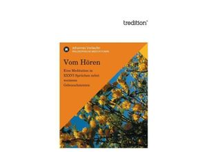 9783868508833 - Vom Hören - Johannes Vorlaufer Kartoniert (TB)