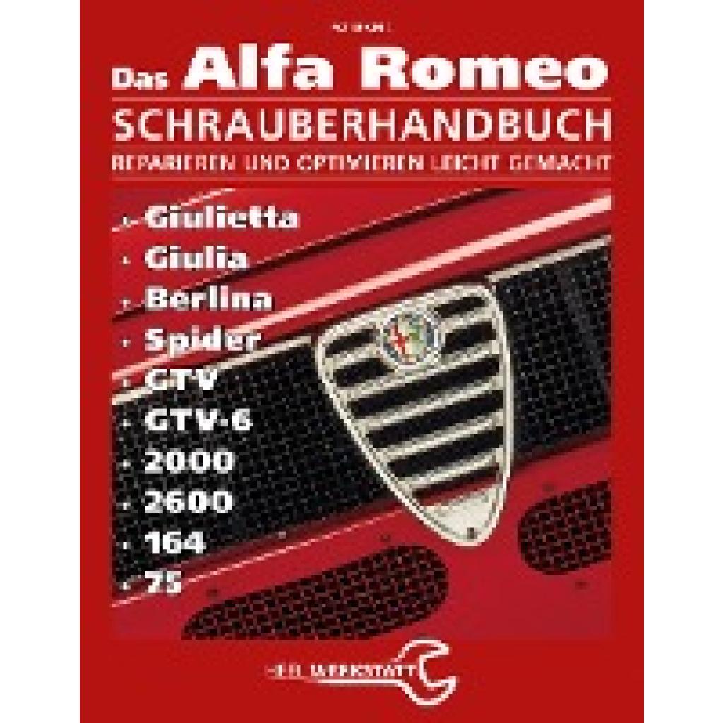 9783868528121 - Braden Pat Alfa Romeo Schrauberhandbuch