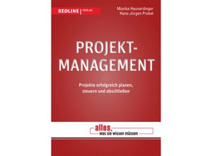 9783868813609 - Projektmanagement - Monika Haunerdinger Hans-Jürgen Probst Kartoniert (TB)