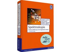 9783868943290 - Spektroskopie - Bafög-Ausgabe m 1 Buch m 1 Beilage - Joseph B Lambert Scott Gronert Herbert F Shurvell David A Lightner Gebunden