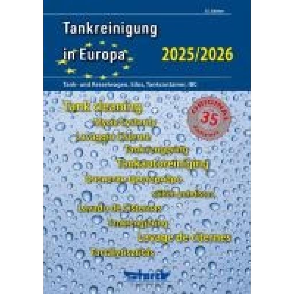 9783868975239 - ecomed-Storck GmbH Tankreinigung in Europa 2025 2026