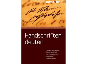 9783869105161 - Psychologie & Lebensgestaltung   Handschriften deuten - Helmut Ploog Kartoniert (TB)