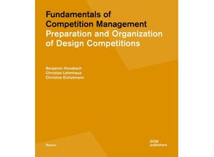 9783869223162 - Fundamentals of Competition Management - Benjamin Hossbach Christian Lehmhaus Christine Eichelmann Kartoniert (TB)