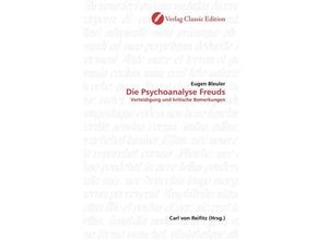 9783869320311 - Die Psychoanalyse Freuds - Eugen Bleuler Kartoniert (TB)