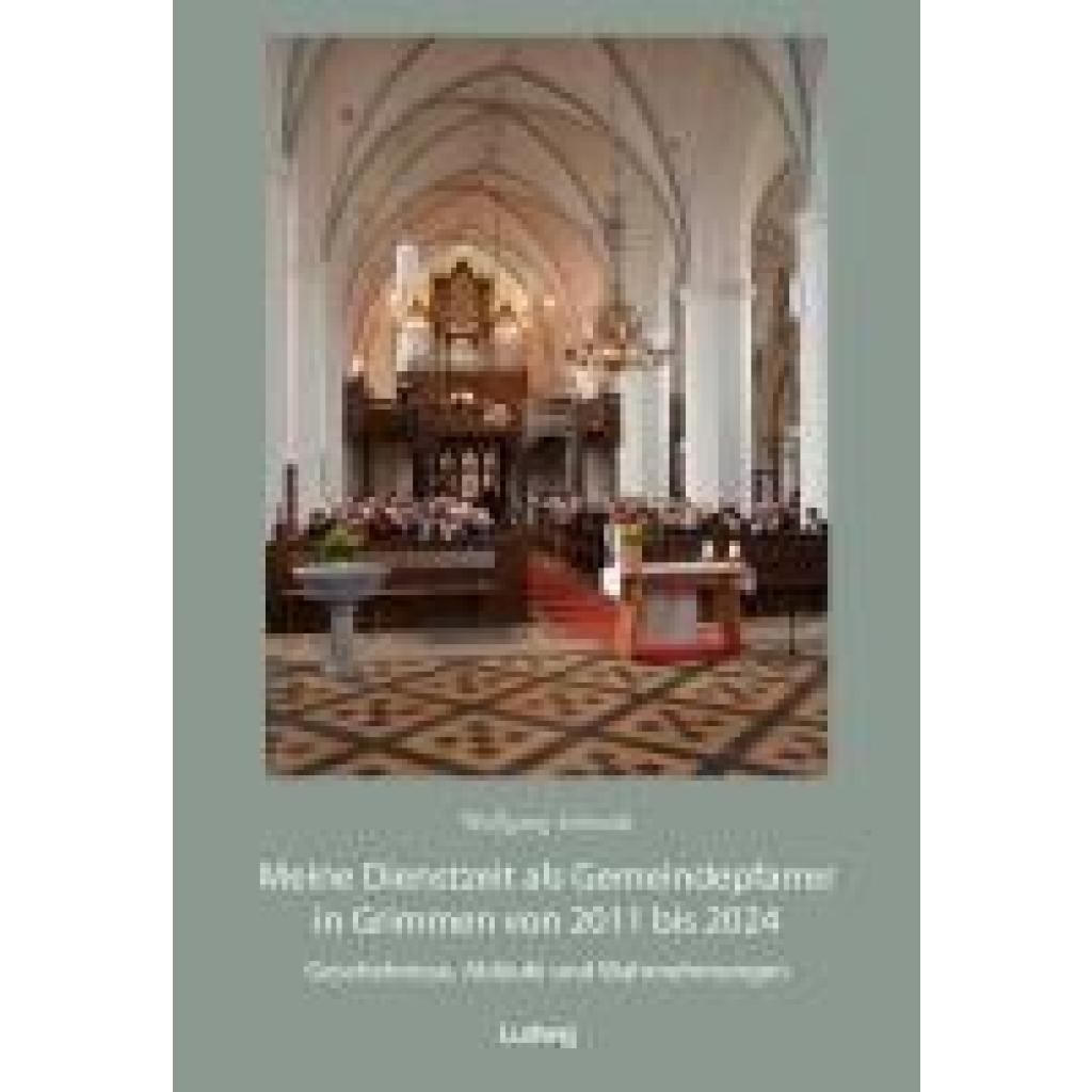 9783869354668 - Meine Dienstzeit als Gemeindepfarrer in Grimmen von 2011 bis 2024