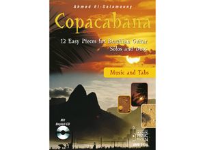 9783869473369 - Copacabana for Brazilian Guitar w Audio-CD - Ahmed El-Salamouny Geheftet