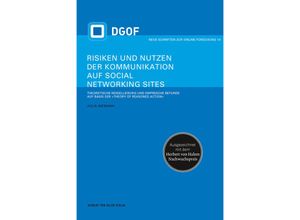 9783869622170 - Risiken und Nutzen der Kommunikation auf Social Networking Sites - Julia Niemann Kartoniert (TB)