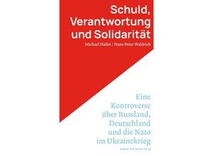 9783869626925 - Schuld Verantwortung und Solidarität - Michael Haller Hans-Peter Waldrich Kartoniert (TB)