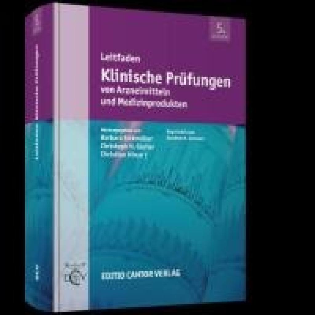 9783871934858 - Leitfaden Klinische Prüfungen von Arzneimitteln und Medizinprodukten