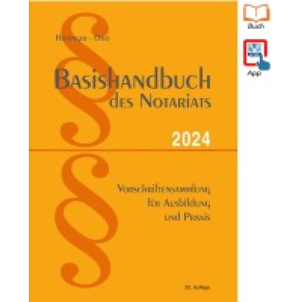 9783872494009 - Otto Dirk Basishandbuch des Notariats 2024