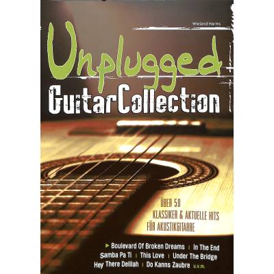 9783872523532 - Noten UNPLUGGED GUITAR COLLECTION Wieland Harms Gerig