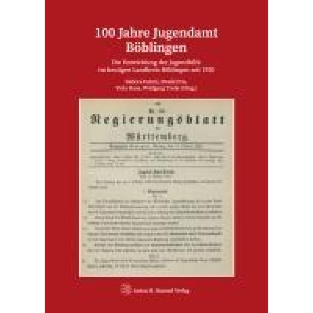 9783874376327 - 100 Jahre Jugendamt Böblingen
