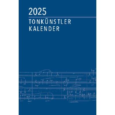 9783874841672 - Tonkünstler Kalender 2025