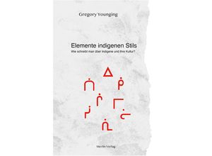 9783875363487 - ELEMENTE INDIGENEN STILS - Gregory Younging Gebunden