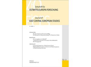 9783879694822 - Zeitschrift für Ostmitteleuropaforschung   72 3   Zeitschrift für Ostmitteleuropa-Forschung (ZfO) 72 3   Journal of East Central European Studies (JECES) 72 3 Kartoniert (TB)