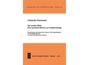 9783879972180 - Der andere Blick - Friederike Pannewick Kartoniert (TB)