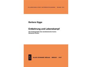 9783879972647 - Entbehrung und Lebenskampf - Barbara Sigge Kartoniert (TB)