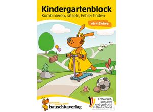 9783881006095 - Kindergartenblock ab 4 Jahre - Kombinieren rätseln Fehler finden - Ulrike Maier Kartoniert (TB)