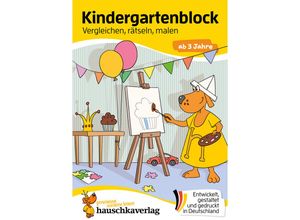 9783881006101 - Kindergartenblock ab 3 Jahre - Vergleichen rätseln und malen - Ulrike Maier Kartoniert (TB)