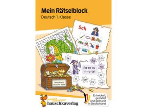 9783881006811 - Mein Rätselblock Deutsch 1 Klasse - Stefanie Walther Kartoniert (TB)