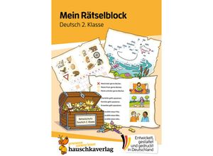 9783881006828 - Mein Rätselblock Deutsch 2 Klasse - Melanie Rhauderwiek Kartoniert (TB)