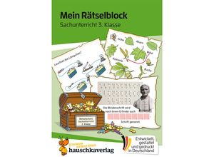 9783881006880 - Mein Rätselblock Sachunterricht 3 Klasse - Diana Depireux Kartoniert (TB)