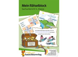 9783881006897 - Mein Rätselblock Sachunterricht 4 Klasse - Diana Depireux Kartoniert (TB)