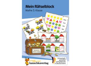 9783881006934 - Mein Rätselblock Mathe 3 Klasse - Joshua Schulz Kartoniert (TB)