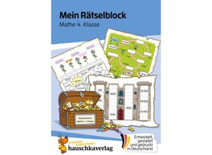 9783881006941 - Mein Rätselblock Mathe 4 Klasse - Carola Materna Kartoniert (TB)