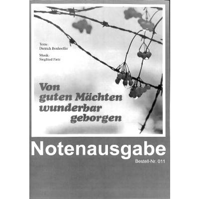 9783881240116 - Von guten Mächten wunderbar geborgen 1