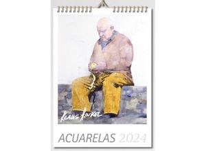 9783887780777 - Kunstkalender 2024 Acuarela