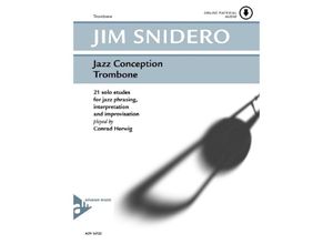 9783892211815 - Jazz Conception Trombone w MP3-CD - Jim Snidero Geheftet