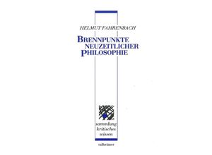 9783893761982 - Brennpunkte neuzeitlicher Philosophie - Helmut Fahrenbach Gebunden