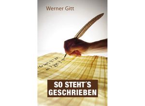 9783893979820 - Werner Gitt - GEBRAUCHT So stehts geschrieben - Preis vom 25112023 060605 h