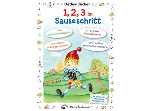 9783895163210 - Detlev Jöcker 1 2 3 im Sauseschritt (ab 0-7 Jahren) - Detlev Jöcker Taschenbuch