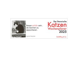 9783895617218 - Der literarische Katzen Wochenplaner 2025