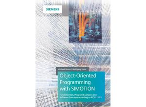 9783895784569 - Object-Oriented Programming with SIMOTION - Michael Braun Wolfgang Horn Gebunden