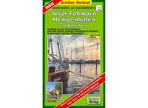 9783895912566 - Radwander- und Wanderkarte Insel Fehmarn Heiligenhafen und Umgebung - Verlag Dr Barthel Karte (im Sinne von Landkarte)