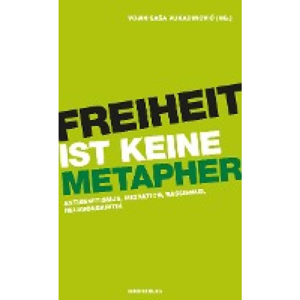 9783896562692 - Vukadinovic Vojin SaSa Freiheit ist keine Metapher