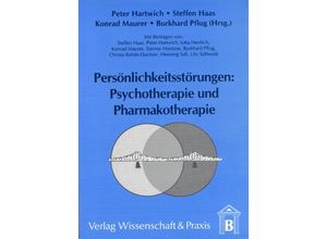 9783896730121 - Persönlichkeitsstörungen Psychotherapie und Pharmakotherapie Kartoniert (TB)