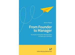 9783896738004 - From Founder to Manager - Werner Pepels Kartoniert (TB)