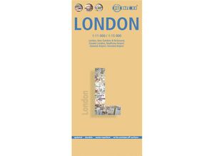 9783897072022 - Borch Map London Karte (im Sinne von Landkarte)